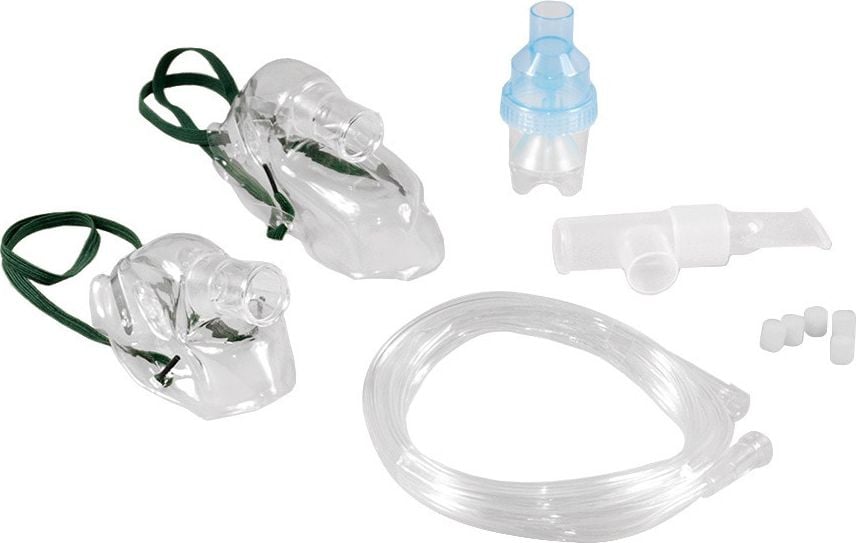 Set de măști și accesorii pentru inhalatoare ProMedix,Transparent