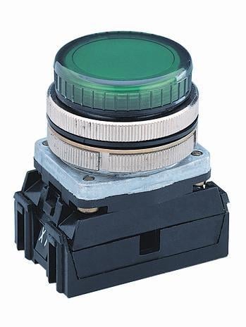 30mm verde indicator luminos 24-230V - W0-LDU1 NEF30LD-Z