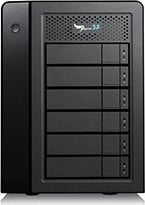NAS - Promise Disk Array Promise Technology Pegasus32 R6 Disk Array 48 TB Tower Black