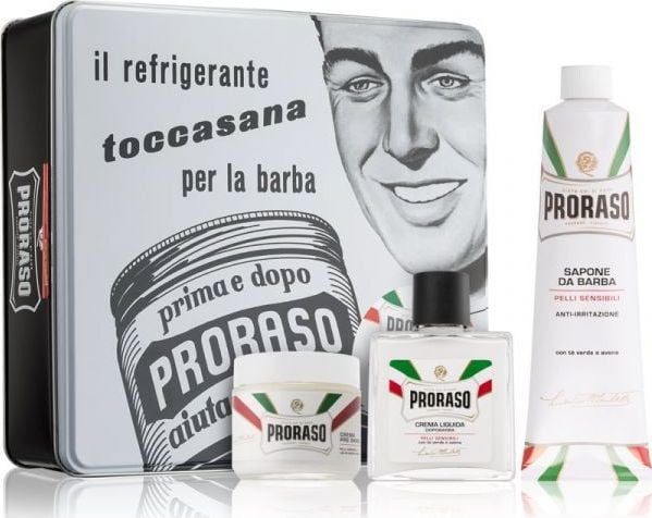 Proraso PRORASO Set cadou balsam dupa ras alb 100ml