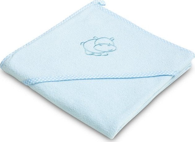 Prosop cu gluga Sensillo Hippo 80x80 cm Blue