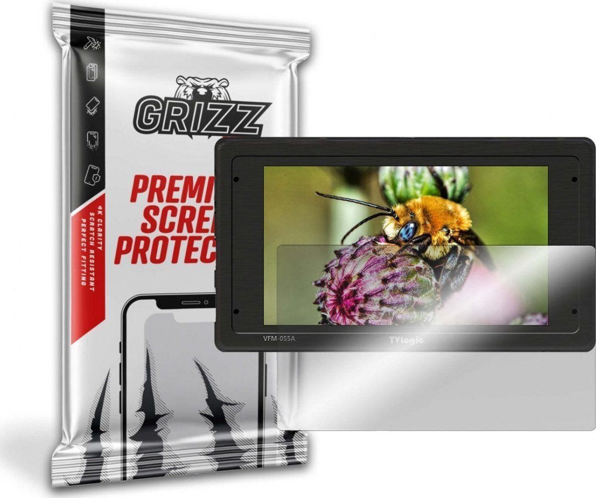 Protectie film ecran, GrizzGlass HybridGlass sticla hibrida pentru TVLogic VFM-055A