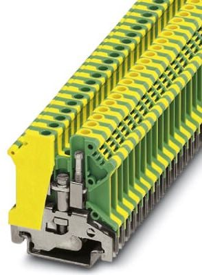 Protecție șină conector cu 2 fire 0,2-6mm2USLKG 5 verde-galben (0441504)
