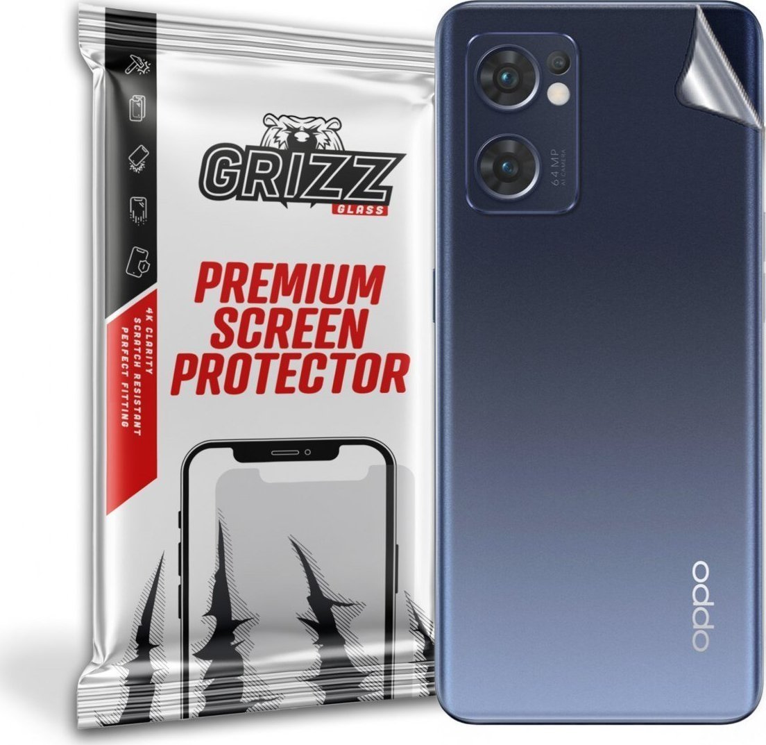 Protectie spate folie, GrizzGlass SatinSkin spate folie pentru Oppo Find X5 Lite