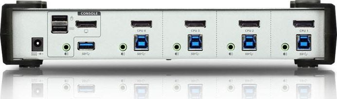 Switch Aten CS1914 cu 4 porturi USB DP/Audio KVMP/USB 3.0