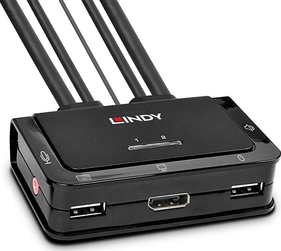 Przełącznik Lindy NET SWITCH KVM USB HDMI/42344 LINDY