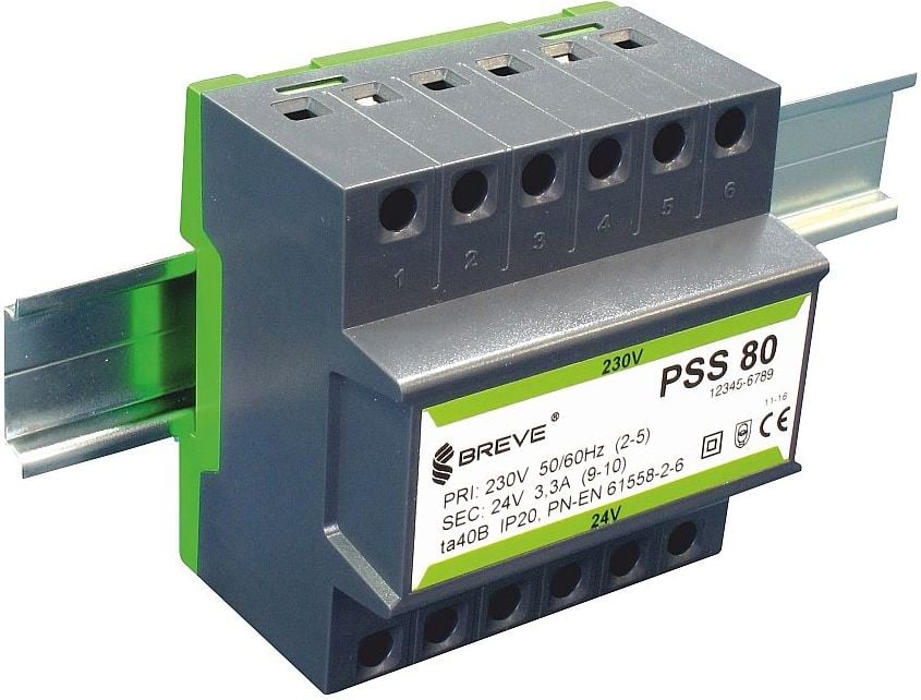 PSS 80N transformator 230 / 12V șină (16012-9906)