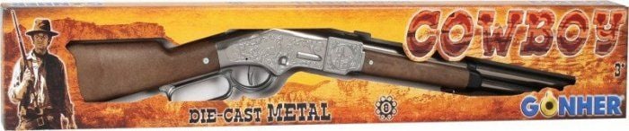 Pulio Metal cowboy shotgun 8 cartușe Gonher