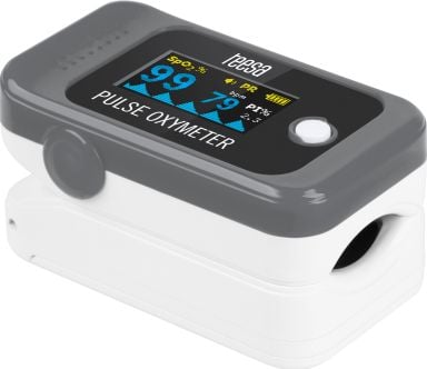 Dispozitive monitorizare medicala - Pulsoximetru Teesa PX50,
gri,
2x AAA