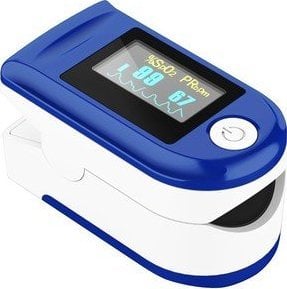 Dispozitive monitorizare medicala -  Pulsoximetru medical cu vârful degetului Vakoss XY-21G,alb