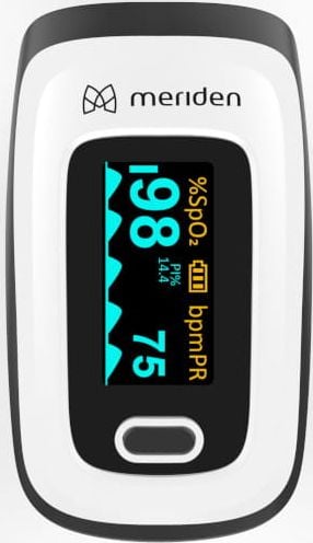 Dispozitive monitorizare medicala - Pulsoximetru Meriden JPD-500E,2x AAA,
alb