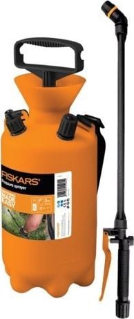 Pulverizator (vermorel) Fiskars 1025934, spray reglabil, 3 bar presiune lucru, 5 l rezervor
