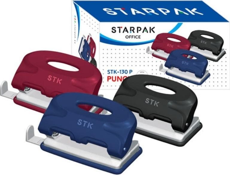 PUNCH PLASTIC Maroon Starpak 447898