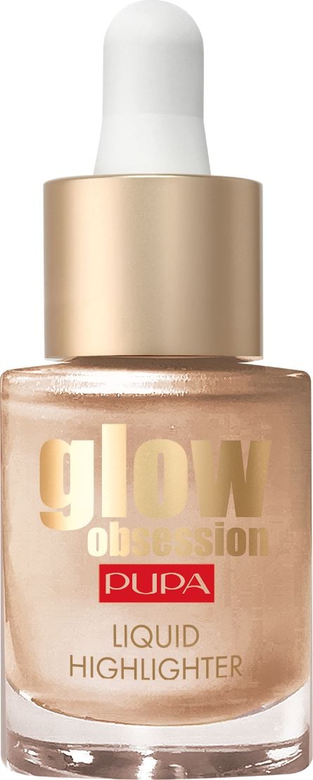 Iluminator lichid pentru față - Pupa Glow Obsession Liquid Highlighter - 002 - Moon Light