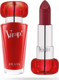 Pupa Pupa, Vamp!, Paraben-Free, Volume, Cream Lipstick, 300, Scarlet Bordeaux, 3.5 g For Women
