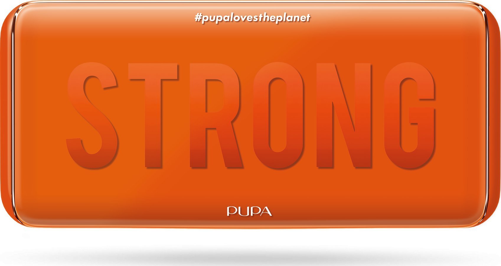 PUPA_3D Effects Design M Eyeshadow Palette paleta cieni do powiek Orange 12g