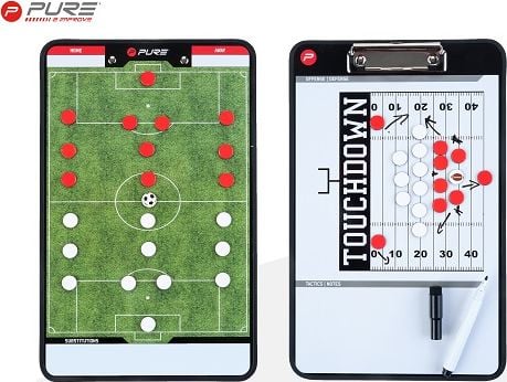 Pure2Improve Servietă tactică fotbal P2I COACHBOARD FOTBAL