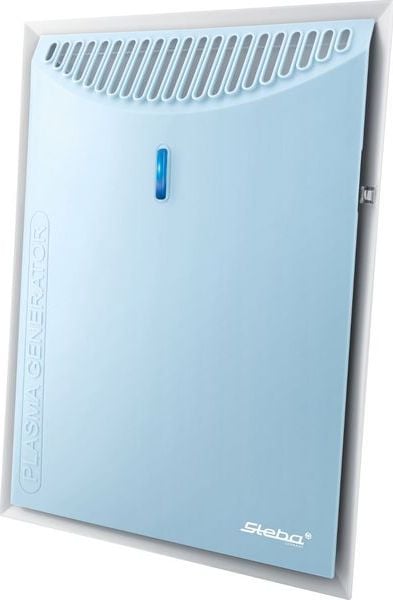 Aparate filtrare aer - Purificator de aer Steba, LR 10, silentios, filtru HEPA, 2 trepte de putere, consum mic de energie, CADR 42 m³ / h, alb/bleu