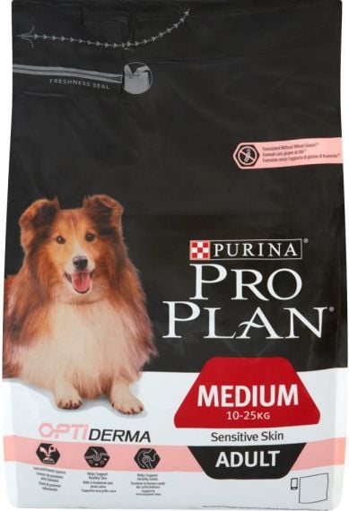 Purina Pro Plan OptiDerma Adult Medium 3kg