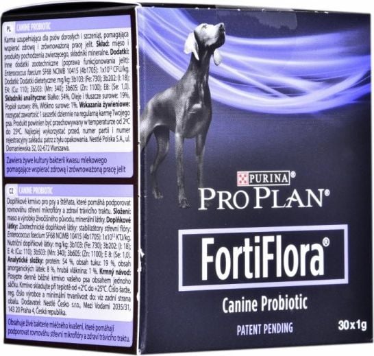 Purina Probiotic pentru câini Fortiflora 30 plicuri