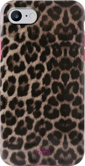 Puro Case Glam Leopard Husă Iphone 8 / 7 / 6s / 6 (leo 2) Ediție limitată