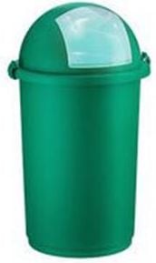 Cosuri de gunoi - Push prelate 50L verde (POJ PU Zie)