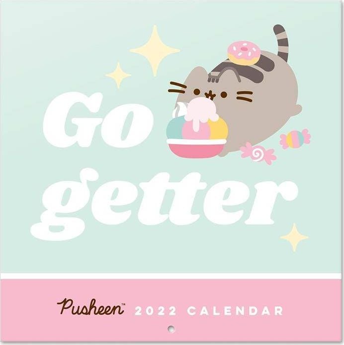 Agende si calendare - Pusheen - Kalendarz ścienny 2022 rok z kolekcji Fo