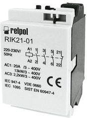 putere 0Z Contactor 3P 230V AC 1R RIK21-01-230 (2608209)