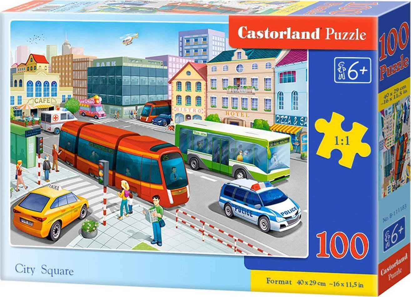 Puzzle 100 piese City Square Castorland 111183