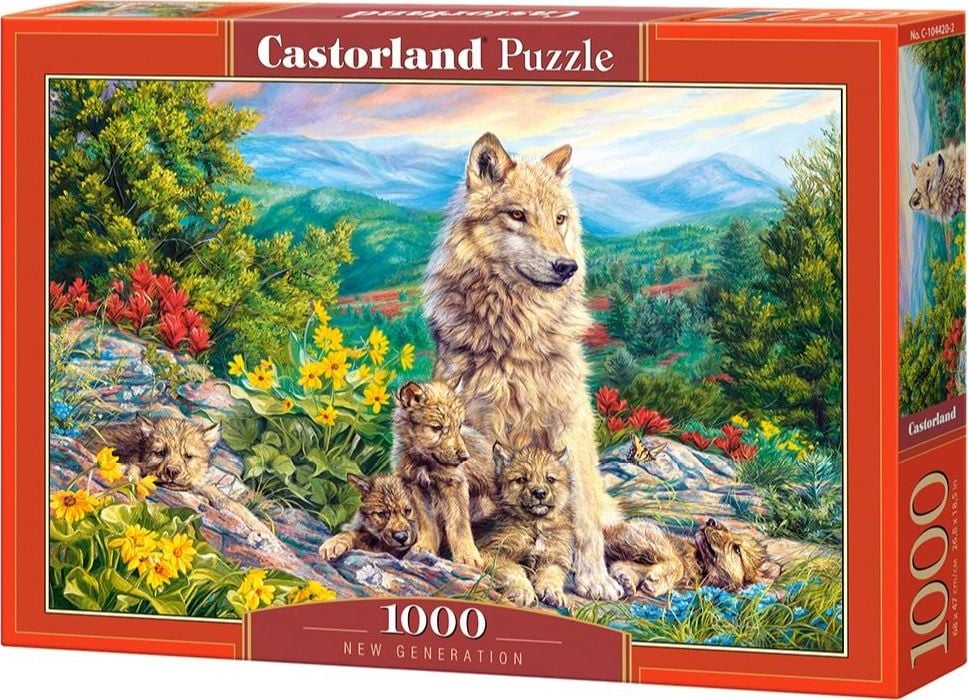 Puzzle 1000 piese Noua Generatie 104420, Castorland
