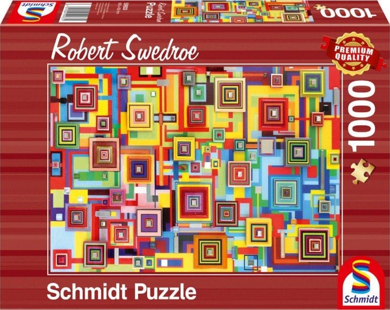 Puzzle 1000 piese Schmidt - Cyber Intervention, Robert Swedroe