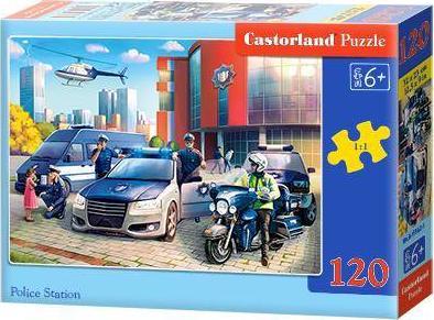 Puzzle 120 piese Police Station Castorland 13562