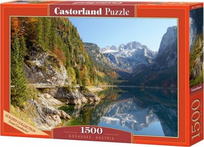 Puzzle 1500 piese Gosausee, Austria 152018 Castorland