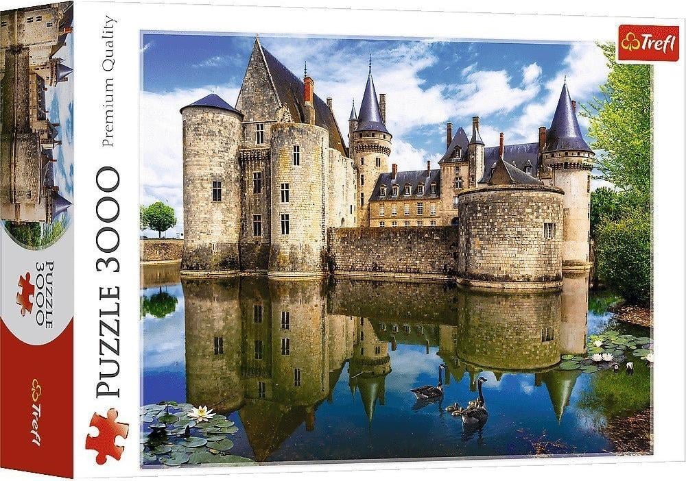 Puzzle 3000 piese Trefl - Sully-sur-Loire Castle, France