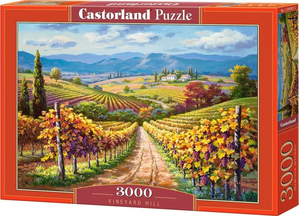 Puzzle 3000 piese Vineyard Hill Castorland 300587