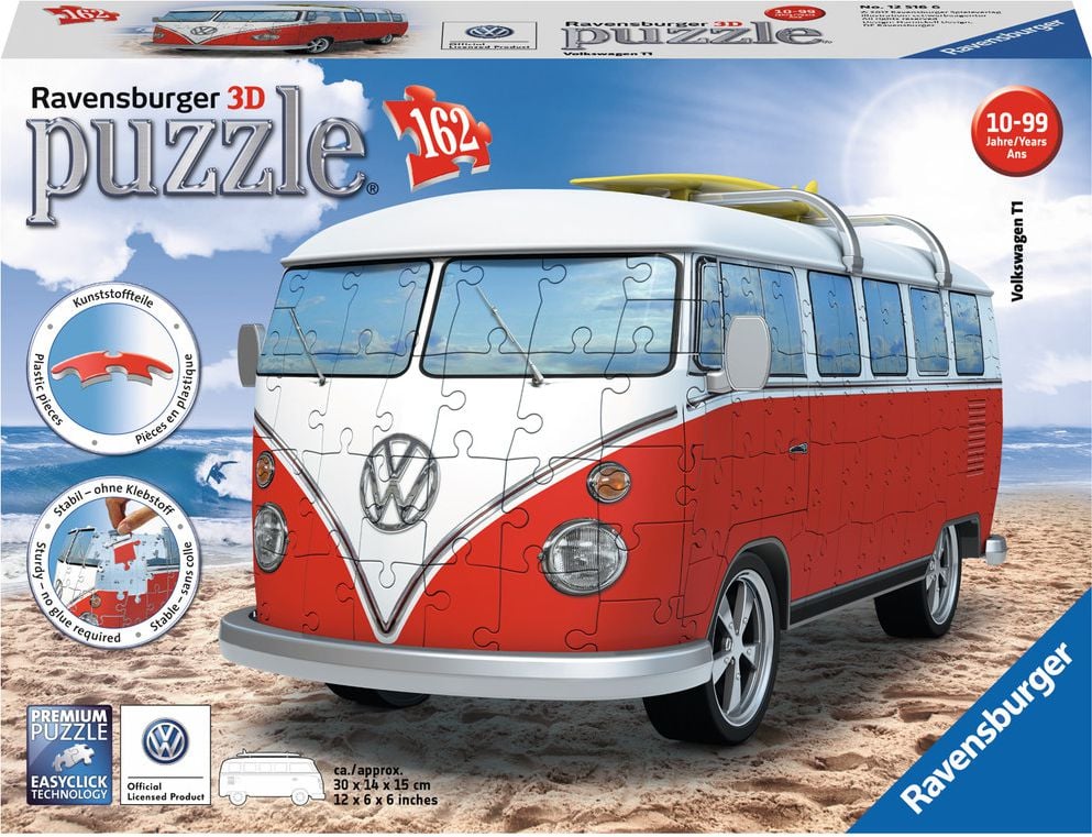 Puzzle 3D 162el VW Bus T1 (125166)