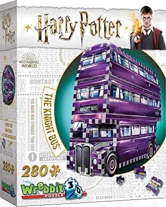 Puzzle 3D Wrebbit - Harry Potter - The Knight Bus, 280 piese (60262)