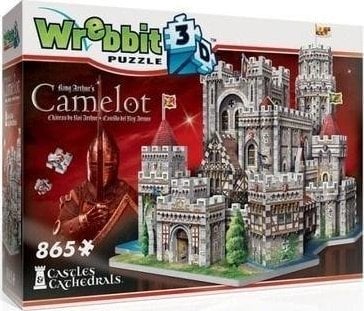 Puzzle 3D Wrebbit - King Arthur&apos;s Camelot, 865 piese (65557)