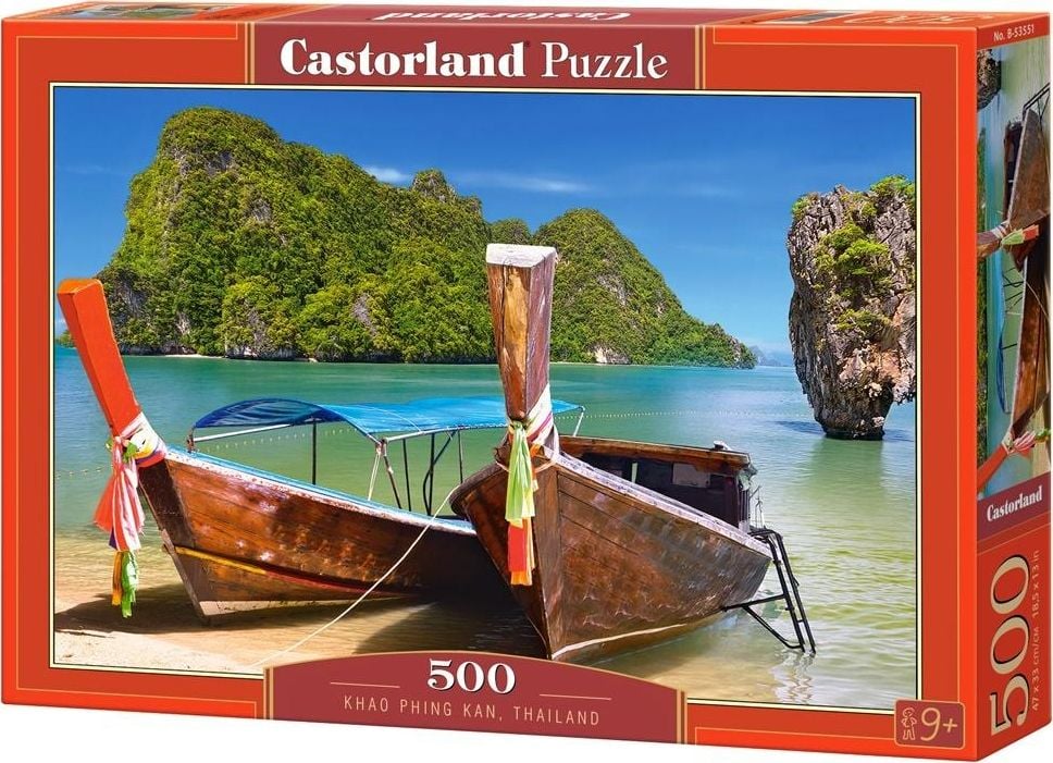 Puzzle 500 piese Khao Phing Kan, Thailand 53551, Castorland