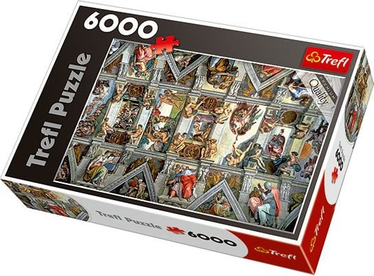 Puzzle 6000 piese Capela Sixtina