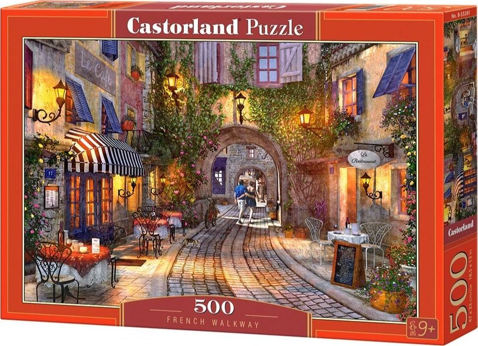 Puzzle Castorland, Alee Franceza, 500 piese