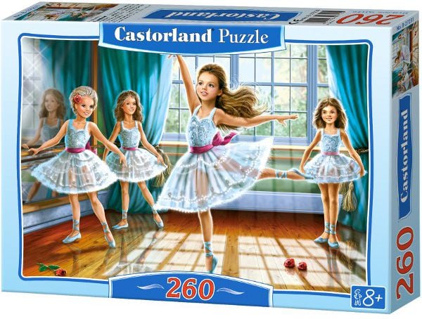 Puzzle Castorland, Micutele balerine, 260 piese