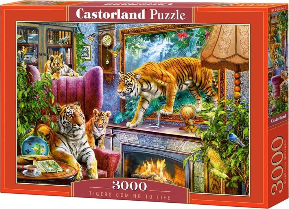 Puzzle Castorland, Tigri, 3000 piese