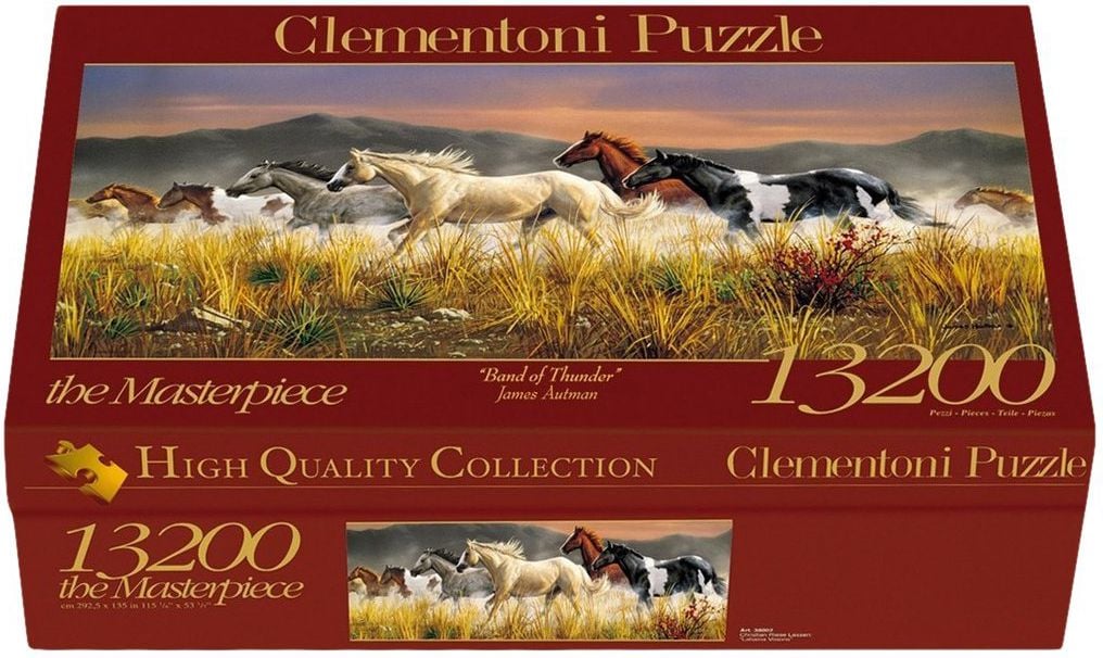 Puzzle Clementoni, 38006 Cai, 13200 piese