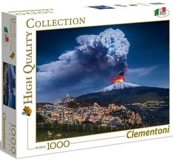 Puzzle Clementoni - Etna, Italy, 1.000 piese (62426)