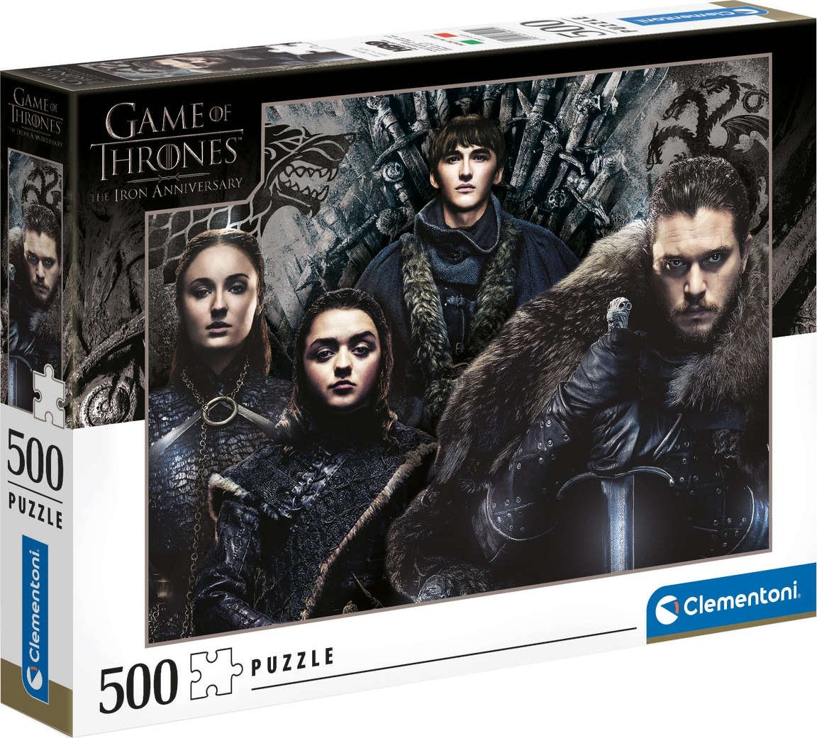 Puzzle Clementoni - Game of Thrones, 500 piese