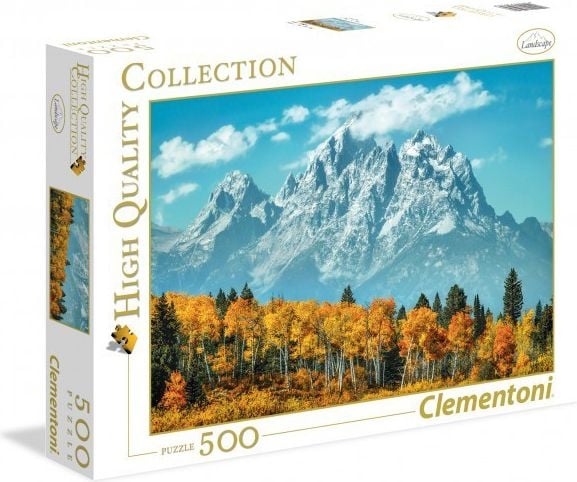 Puzzle Clementoni - Grand Teton in fall, 500 piese
