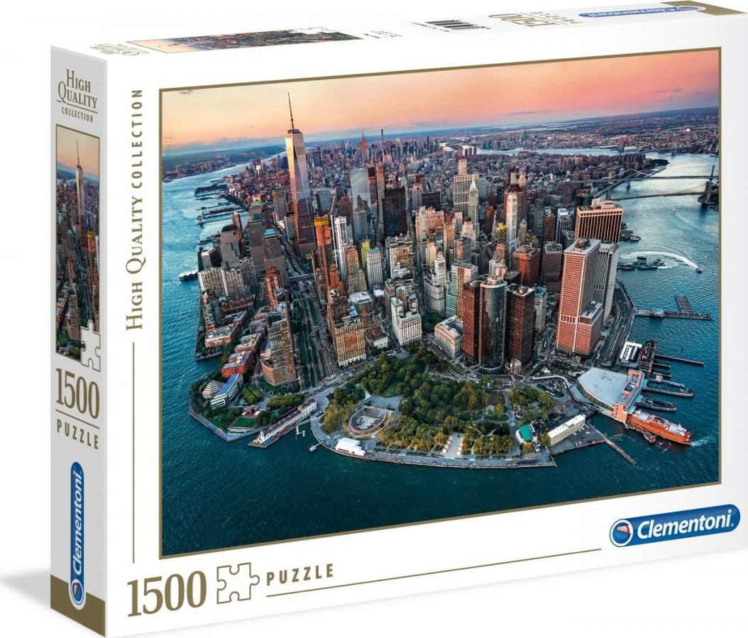 Puzzle Clementoni High Quality Collection Panorama: New York, 1500 piese