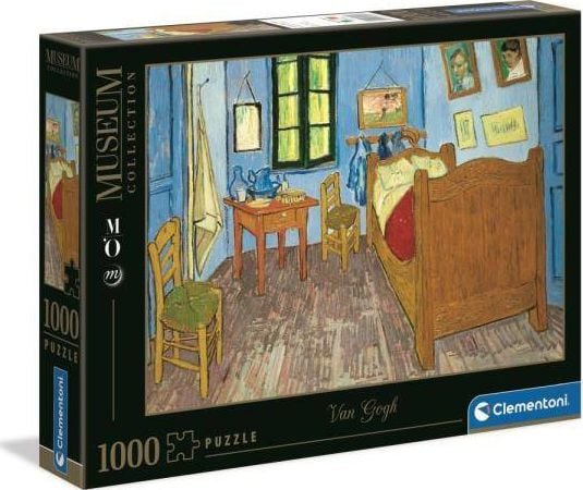 Puzzle Clementoni - Museum Van Gogh, Chambre arles, 1000 piese