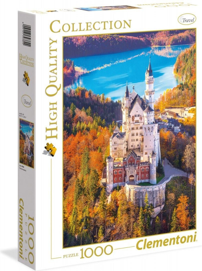 Puzzle Clementoni, Neuschwastein, 1000 piese